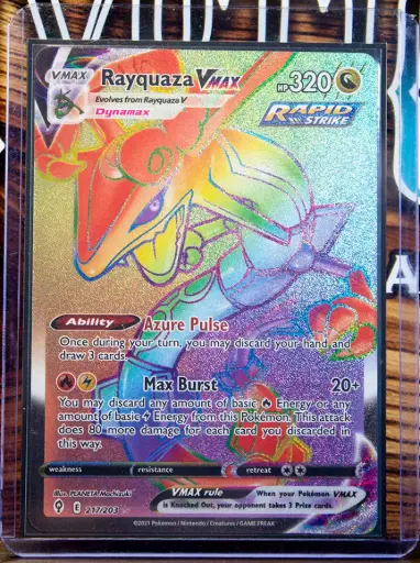 Rayquaza VMAX (Secret) Evolving Skies (Holo)