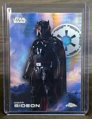 2025 Topps Chrome Moff Gideon Prism Refractor