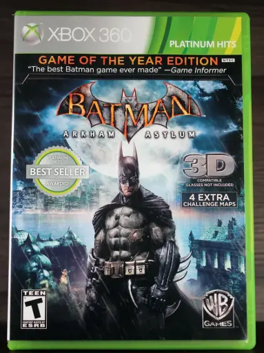 Batman: Arkham Asylum (Game Of The Year Edition Platinum Hits)