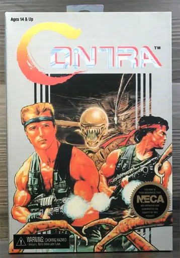 Contra Bill & Lance Video Game Appearance Action Figure 2-Pack