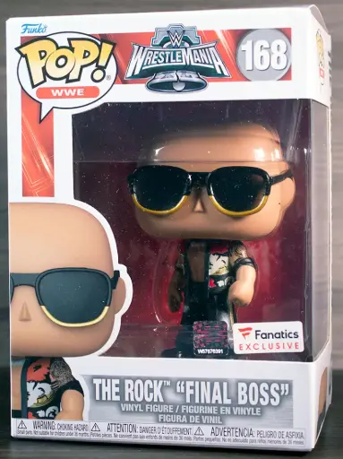 The Rock "Final Boss" #168 (Fanatics Exclusive)