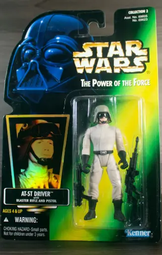 AT-ST Driver Star Wars Power of the Force 2 (MOC)