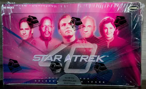 Star Trek 40th Anniversary Rittenhouse Sealed Box