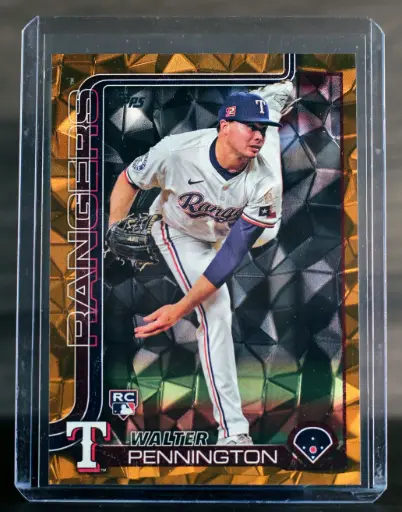 Walter Pennington 2025 Topps Series 2 Gold Diamante #49/50