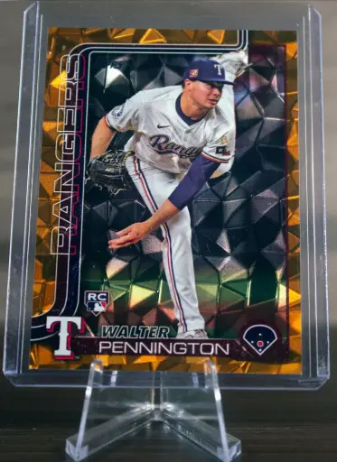 Walter Pennington 2025 Topps Series 2 Gold Diamante #49/50
