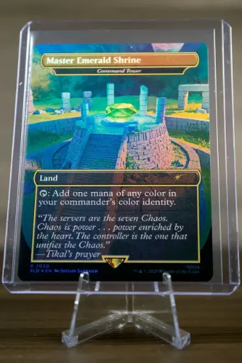 Master Emerald Shrine "Command Tower" (Rainbow Foil)