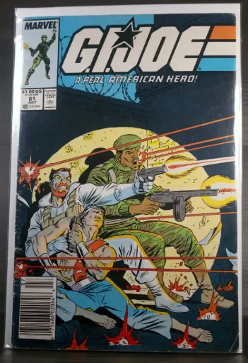 G.I. Joe: A Real American Hero #61 (1987; Newsstand Edition)