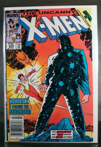 Uncanny X-Men #203 Newsstand Edition (1986)