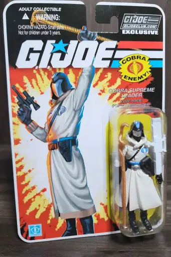 Arctic Cobra Commander GI Joe Club Exclusive MOC
