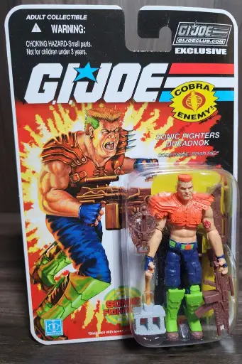 Sonic Fighters Road Pig GI Joe Club Exclusive MOC