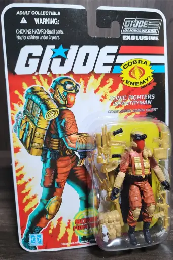 Sonic Fighter Cobra Viper GI Joe Club Exclusive MOC
