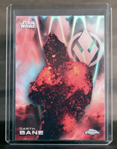 2025 Topps Chrome Darth Bane Ray Wave Refractor