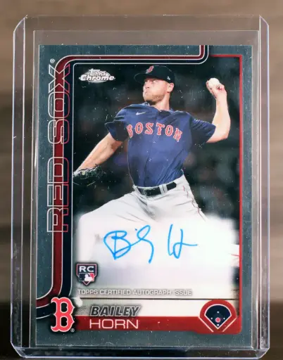 Bailey Horn 2025 Topps Chrome Autograph RC