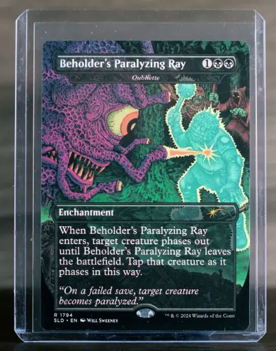 Beholder's Paralyzing Ray - Oubliette - Secret Lair #1794