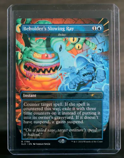 Beholder's Slowing Ray - Delay - Secret Lair #1788