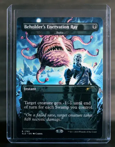 Beholder's Enervation Ray - Defile - Secret Lair #1793
