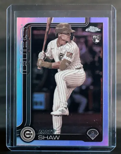 Matt Shaw 2025 Topps Chrome Sepia Refractor