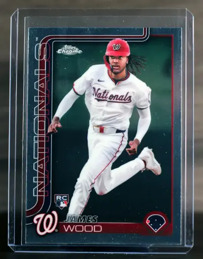 James Wood 2025 Topps Chrome RC