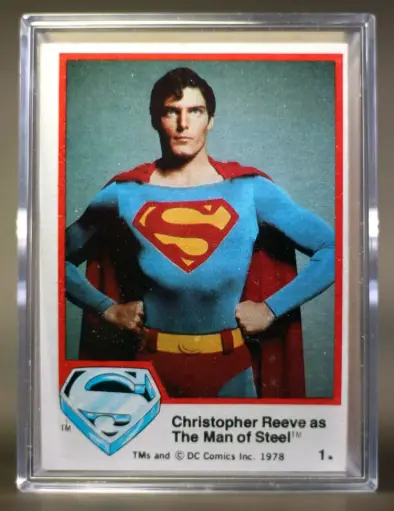 1978 Topps Superman The Movie Complete Set (1-77)