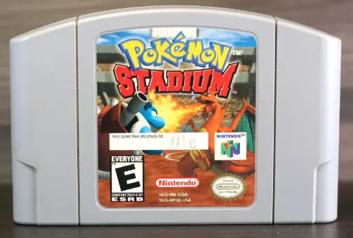 Pokemon Stadium with Box and Rumble Pack (N64)